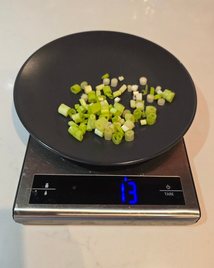 bosui op de weegschaal